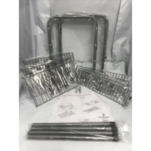 DecoBrothers 2 Tier Expander Sink Organizer For Kitchen - Silver -YB115